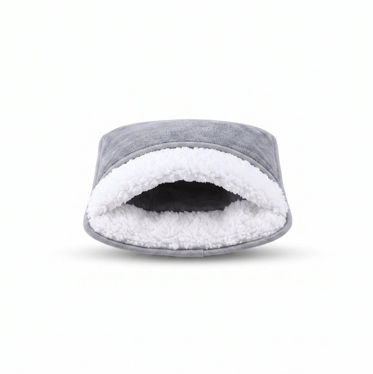 Chauffe-pieds polaire USB gris douillet, Season House