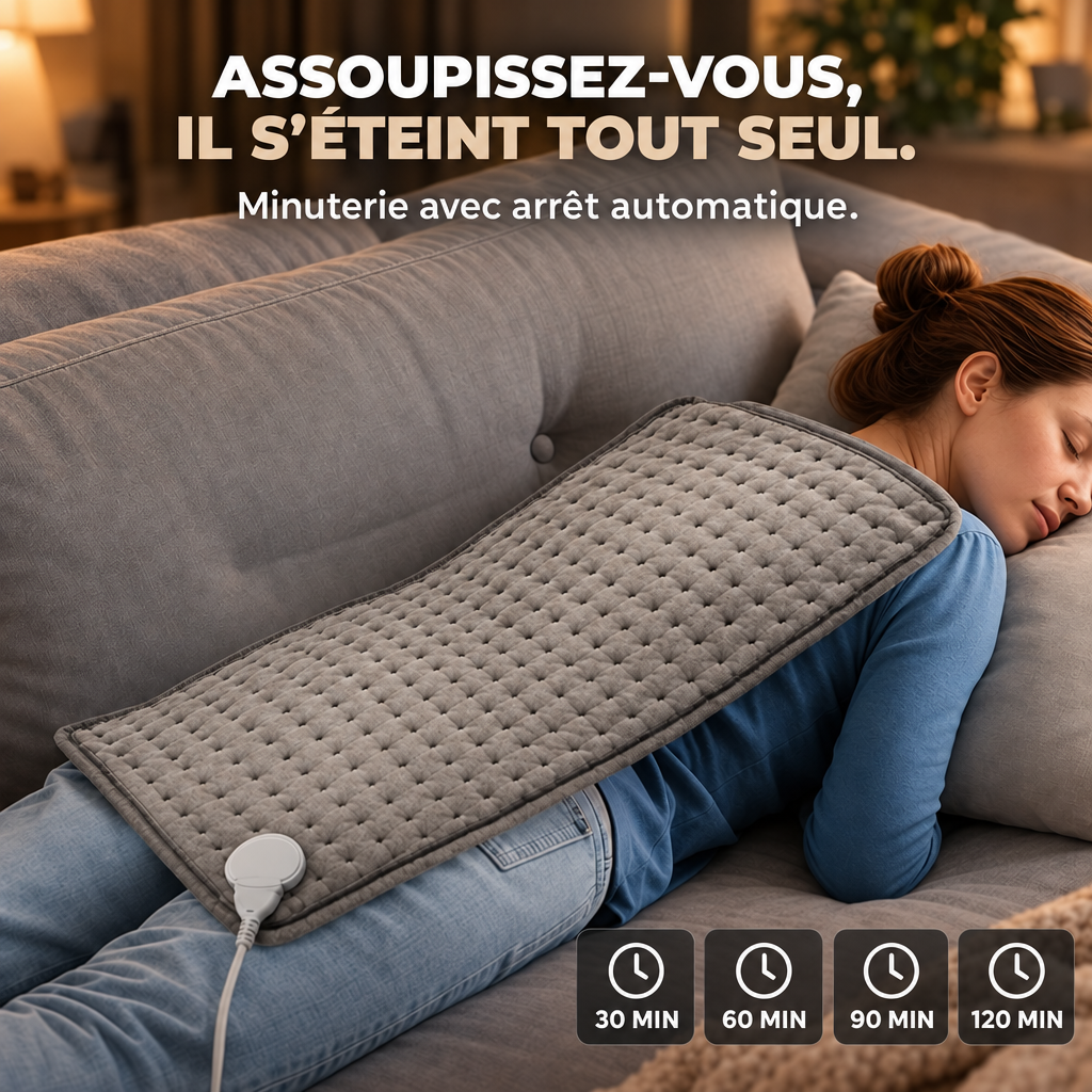 Coussin chauffant Paddy™ avec arrêt automatique 30 à 120 min